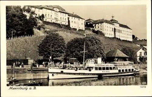 Ak Meersburg am Bodensee, Dampfer Mainau