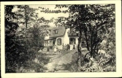 Ak Wyk auf Föhr in Nordfriesland, Nordseesanatorium, Dr. med. Emelin, Haus Ingeborg