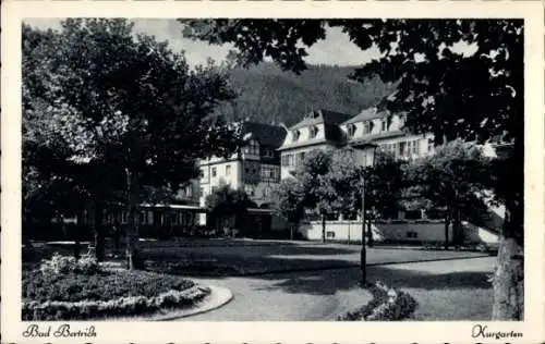 Ak Bad Bertrich an der Mosel Eifel, Kurgarten