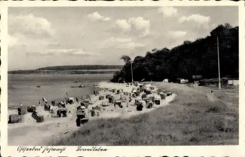 Ak Hohwacht in Schleswig Holstein, Strand