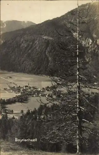 Foto Ak Bayrischzell im Mangfallgebirge Oberbayern, Gesamtansicht