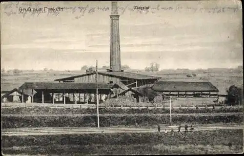 Ak Priekule Prekuln Lettland, Ziegelei