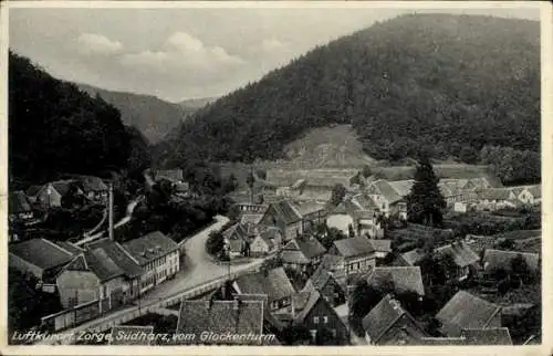 Ak Zorge Walkenried im Harz, Blick vom Glockenturm