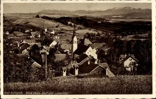 Ak Bad Kohlgrub in Oberbayern, Loisachtal, Panorama