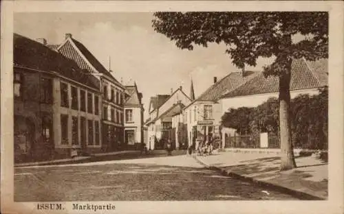 Ak Issum am Niederrhein, Marktplatz