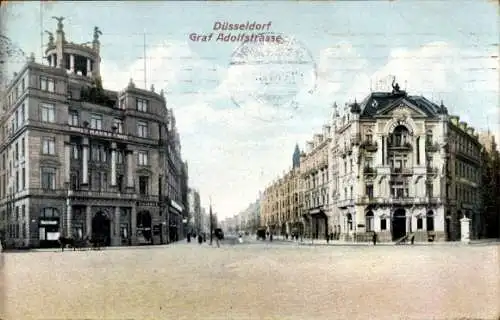 Ak Düsseldorf am Rhein,  Graf Adolf Straße