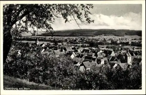 Ak Obernburg am Main Unterfranken, Gesamtansicht