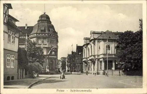 Ak Peine in Niedersachsen, Schützenstraße