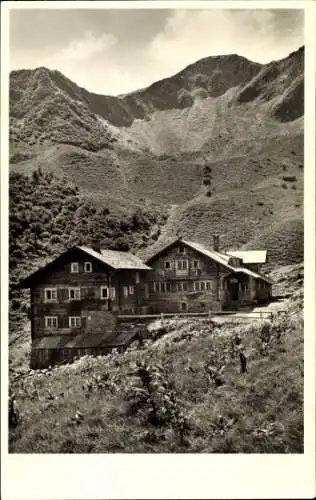 Ak Hirschegg Mittelberg Kleinwalsertal Vorarlberg, Schwarzwasserhütte, Grünhorn