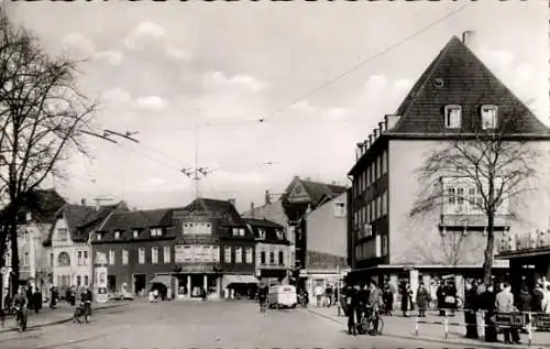 Ak Moers am Niederrhein, Am Königlichen Hof