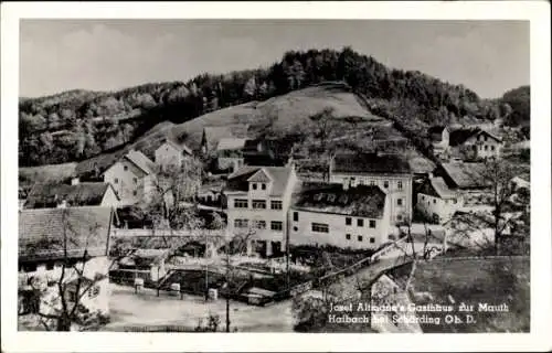 Ak Haibach im Mühlkreis in Oberösterreich, Josef Altmann's Gasthaus zur Mauth