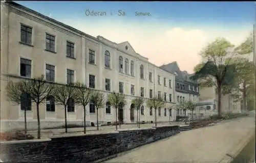 Ak Oederan in Sachsen, Schule