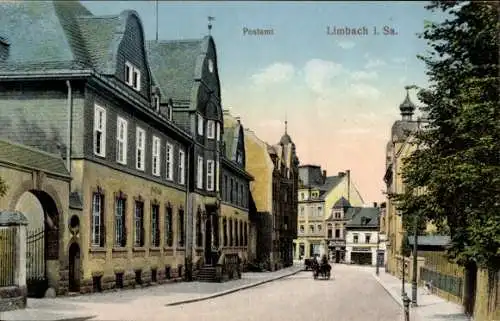 Ak Limbach in Sachsen, Post