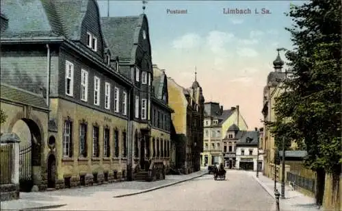 Ak Limbach in Sachsen, Post