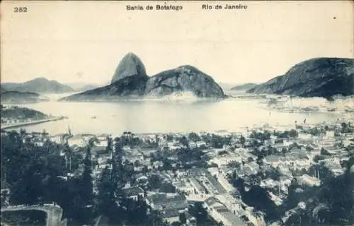 Ak Botafogo Rio de Janeiro Brasilien, Panorama