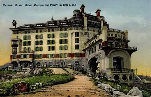 Ak Varese Lombardia, Grand Hotel Campo del Fiori