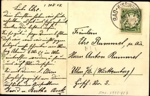 Präge Ak Glückwunsch Pfingsten, Maikäfer auf Zweigen, Zigarrenschachtel