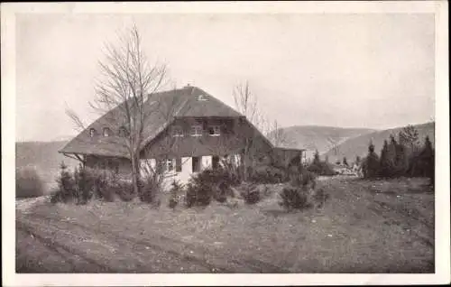 Ak Göppingen in Baden Württemberg, Wasserberghaus mit Jugendherberge