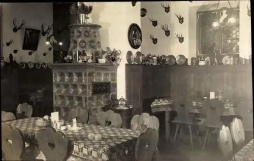 Foto Ak München?, Speisehaus Franz Grainer, Gaststube