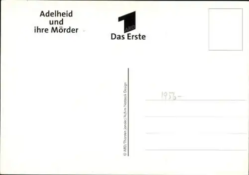 Ak Schauspieler Dieter Brandecker, Portrait, Autogramm, Adelheid und ihre Mörder, Das Erste