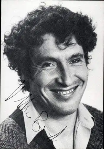 Ak Schauspieler Volker Brandt, Portrait, Autogramm