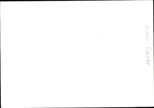 Ak Schauspieler Volker Brandt, Portrait, Autogramm