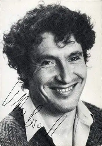 Ak Schauspieler Volker Brandt, Portrait, Autogramm