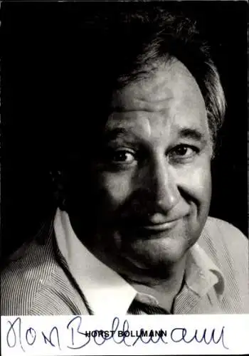 Ak Schauspieler Horst Bollmann, Portrait, Autogramm
