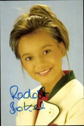 Ak Schauspielerin Radost Bokel, Portrait, Autogramm