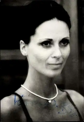 Ak Schauspielerin Kornelia Boje, Portrait, Autogramm