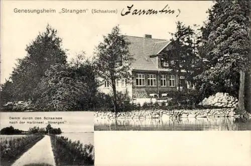 Ak Zarrentin am Schaalsee, Genesungsheim Strangen am Schaalsee