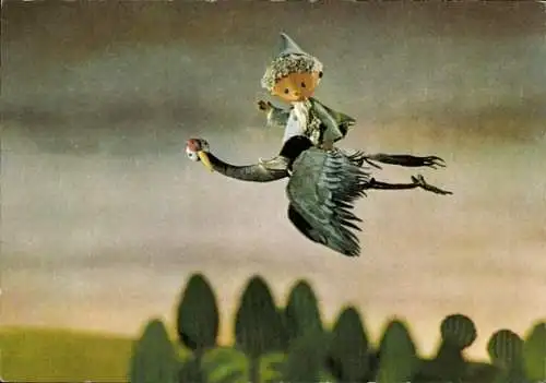 Ak Unser Sandmännchen, Sandmann, DDR Kinderfernsehen, 6219