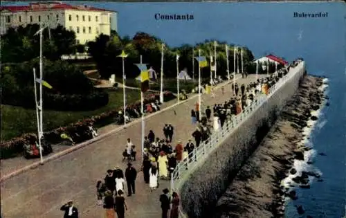 Ak Constanța Konstanza Rumänien, Bulevardul