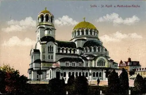Ak Sofia Bulgarien, St. Kyrill und Methodius Kirche