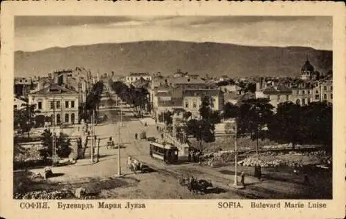Ak Sofia Bulgarien, Boulevard Marie Luise