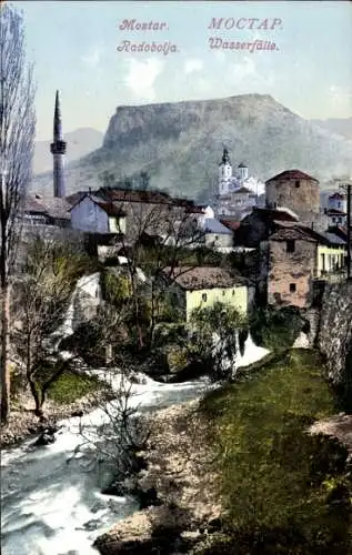 Ak Mostar Bosnien Herzegowina, Wasserfälle