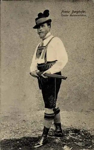 Ak Franz Berghofer, Tiroler Meisterschütze