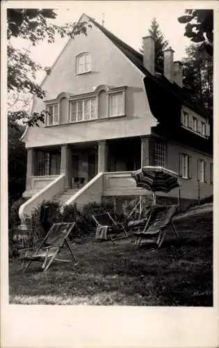 Foto Ak Bad Kohlgrub in Oberbayern, Pension Bergschlößchen