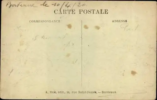 Ak Dampfer, Dampfschiff Figuig, CGT French Line