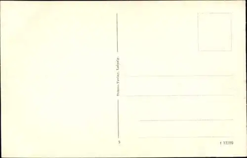 Ak Winter im Thüringer Wald, Schlittengespann