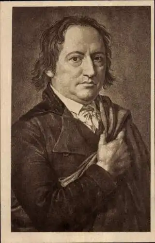 Künstler Ak Bury, Schriftsteller Johann Wolfgang von Goethe, Portrait