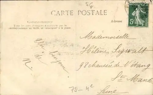 Ak Paris IV, Pont Sully, Die große Seineflut am 28. Januar 1910