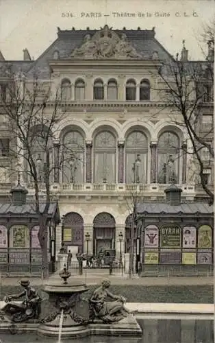 Ak Paris XIV Observatorium, Théâtre de la Gaîté