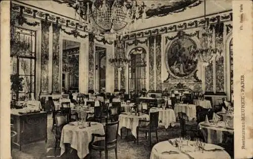 Ak Paris I Louvre, Restaurant Meurice