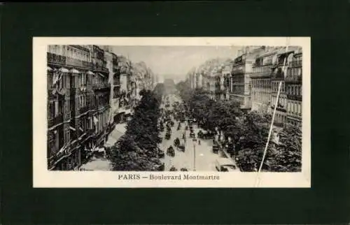 Passepartout Ak Paris II, Boulevard Montmartre