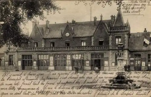 Ak Beauvais Oise, Gare