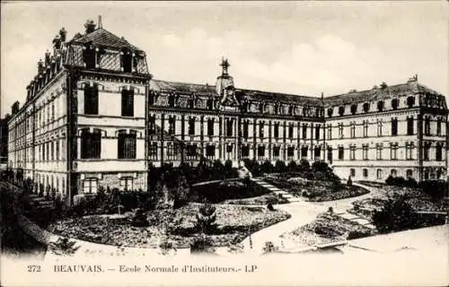 Ak Beauvais Oise, Normale Lehrerschule