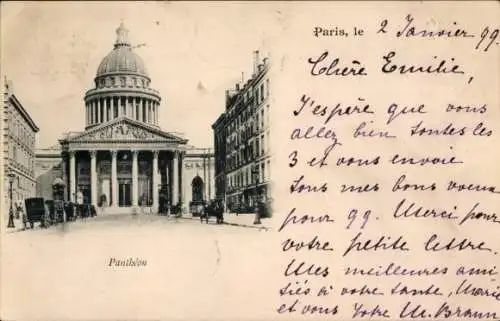 Ak Paris V, Pantheon