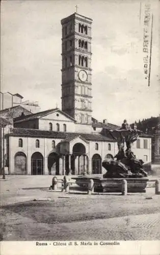 Ak Roma Rom Lazio, S. Maria in Cosmedin