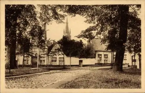 Ak Bruges Brügge Flandern Westflandern, Le Beguinage